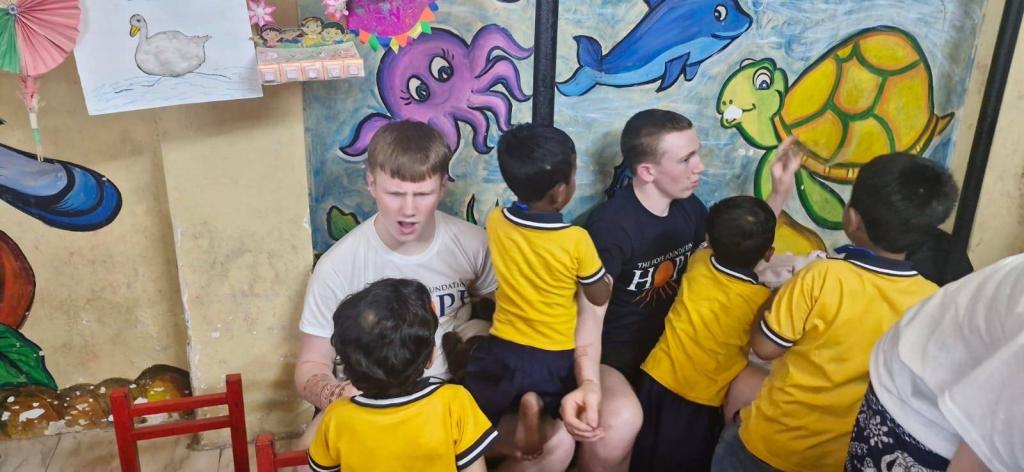 Darragh Cotter & Charlie Casey in TY give an account of their recent trip to Kolkata!