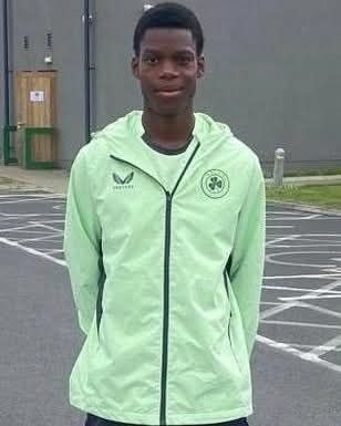 Destiny Okharedia represents Ireland in soccer