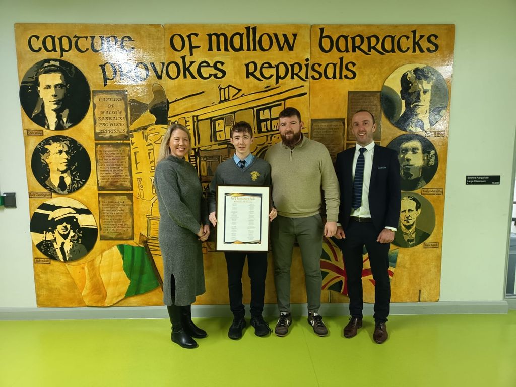 Brendan Mc Sweeney 3rd Year – Poem